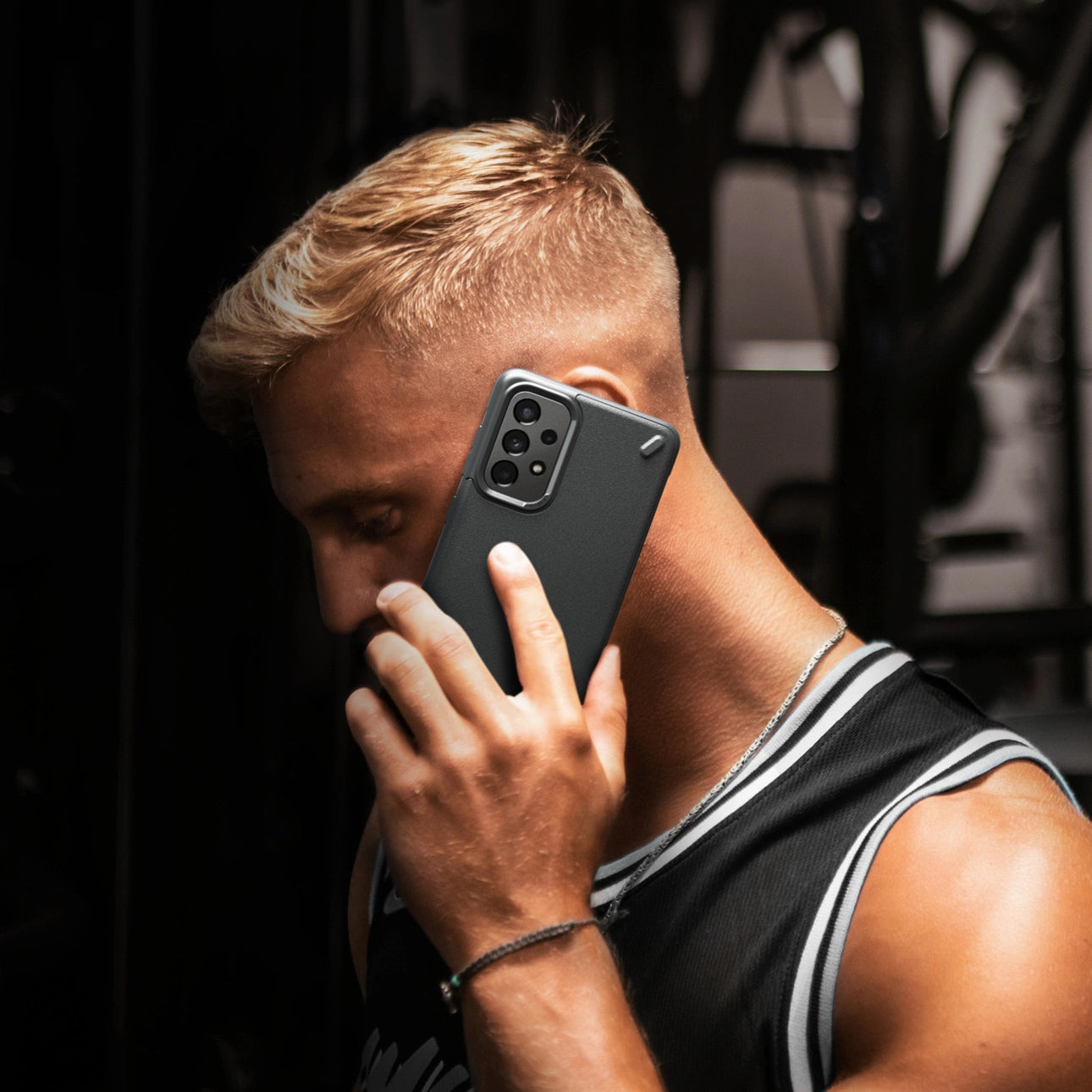 Ringke Onyx Durable TPU Cover for Samsung Galaxy A73 gray_8