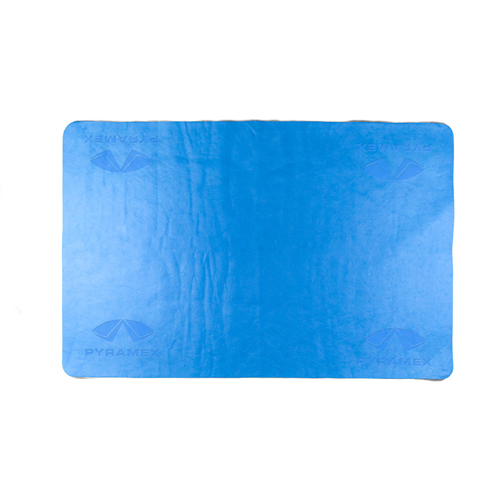 Toalha reutilizável refrescante, azul, 66 x 43 cm_0