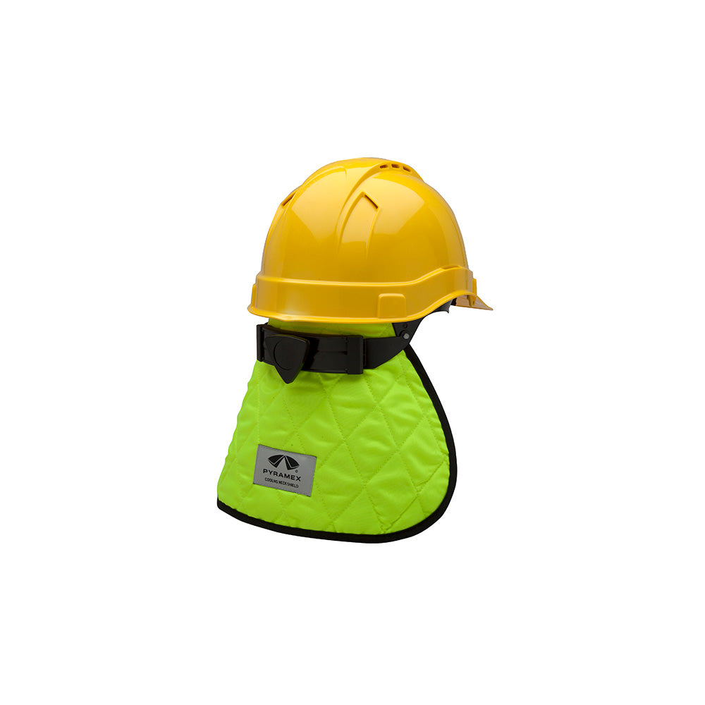 Protetor de pescoço refrigerante reutilizável, amarelo_0