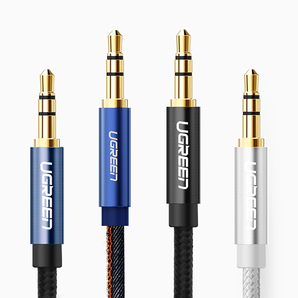 Ugreen audio cable 2 x mini jack 3.5mm 0.5m blue (AV112)_13