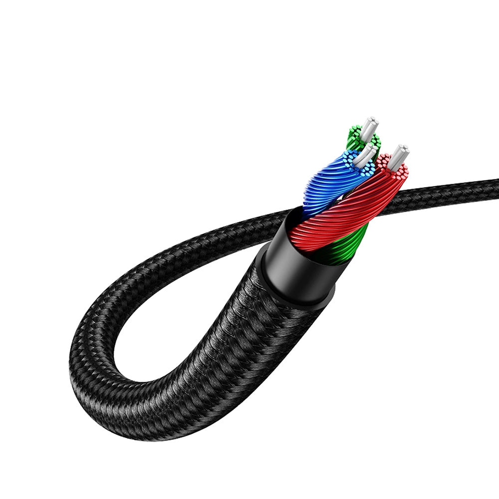Ugreen audio cable 2 x mini jack 3.5mm 0.5m blue (AV112)_1