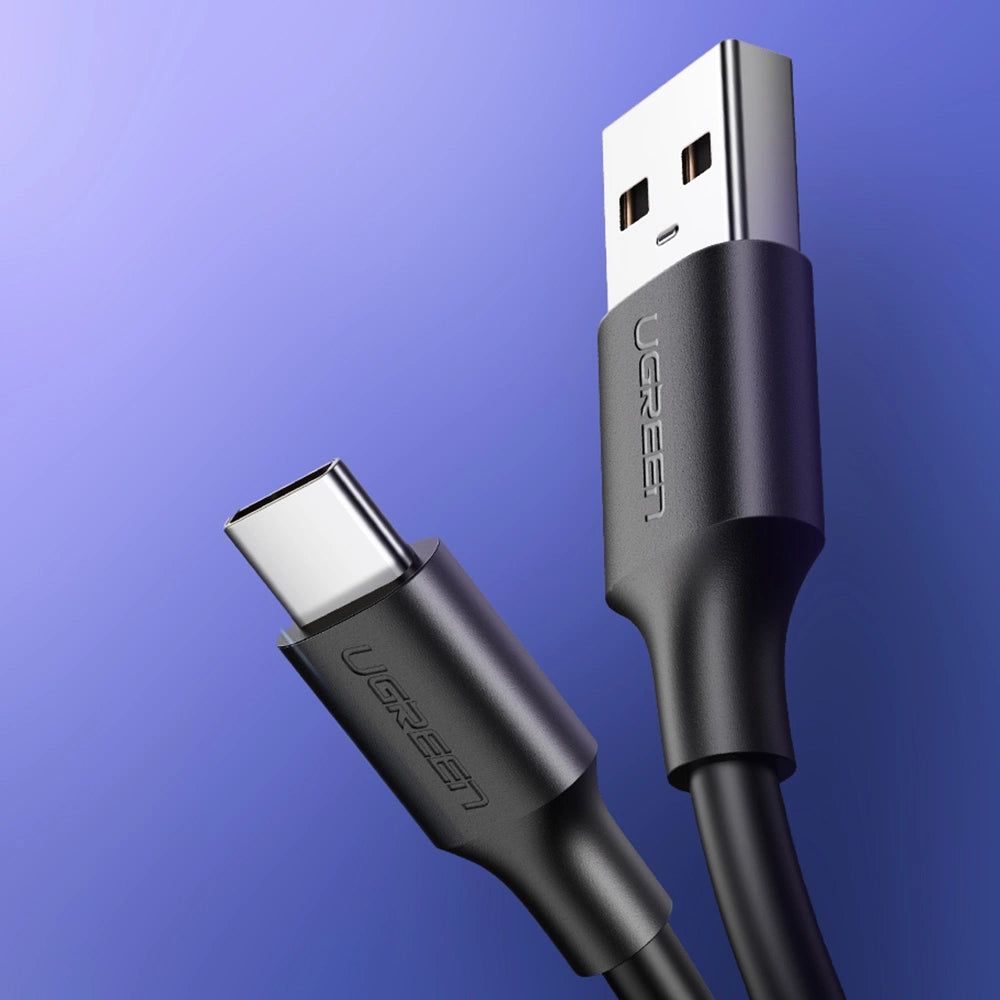 Ugreen US287 60114 USB-A / USB-C 3A cable 0.25m - black_12