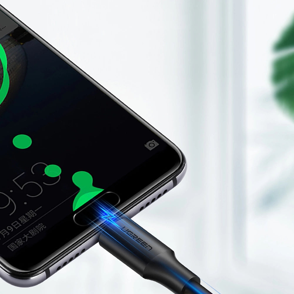 Ugreen US287 60114 USB-A / USB-C 3A cable 0.25m - black_14