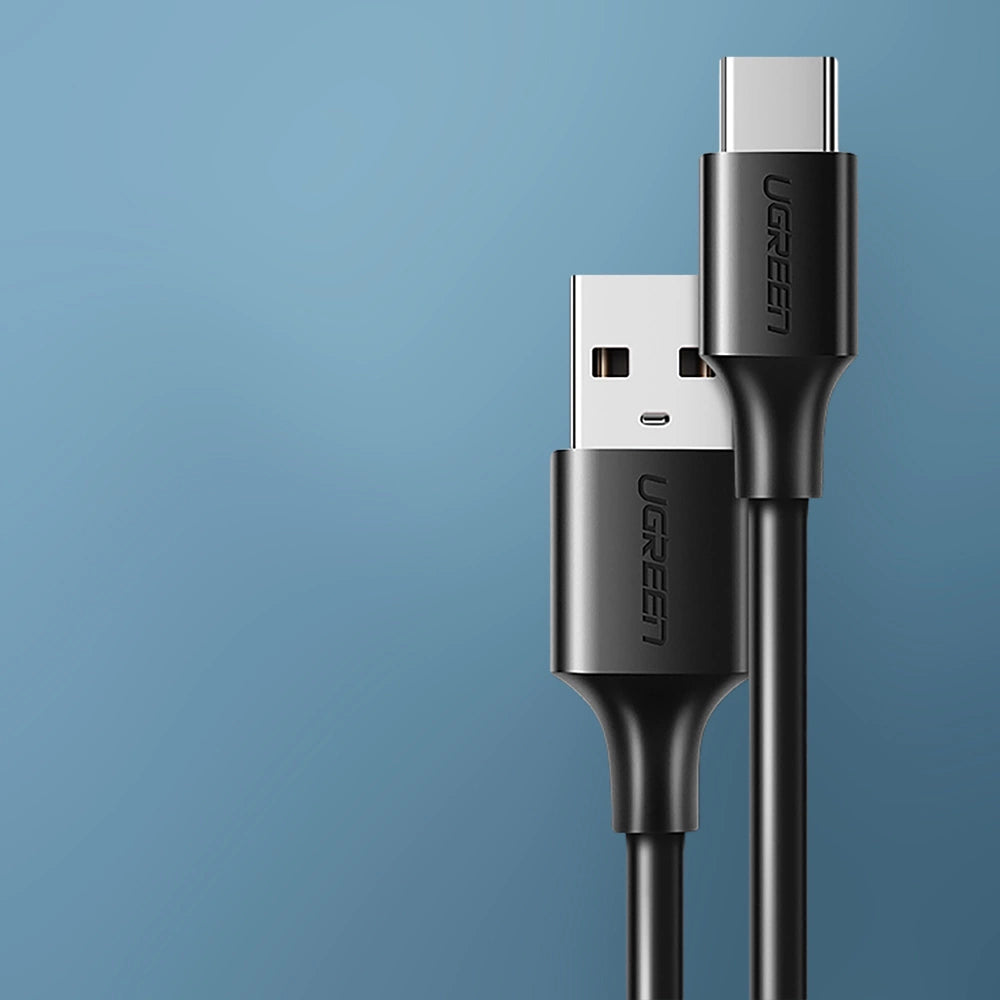 Ugreen US287 60114 USB-A / USB-C 3A cable 0.25m - black_1