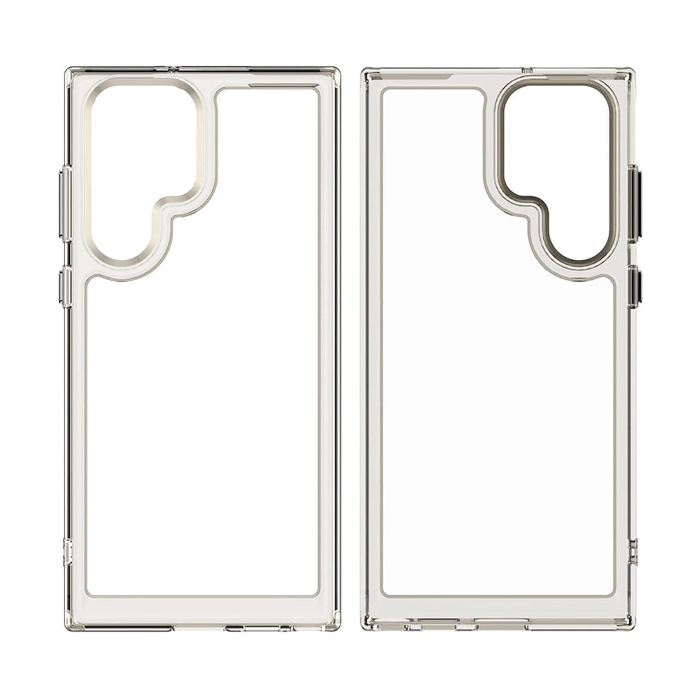 Outer Space Case Case for Samsung Galaxy S22 Ultra Hard Cover with Gel Frame Red_5