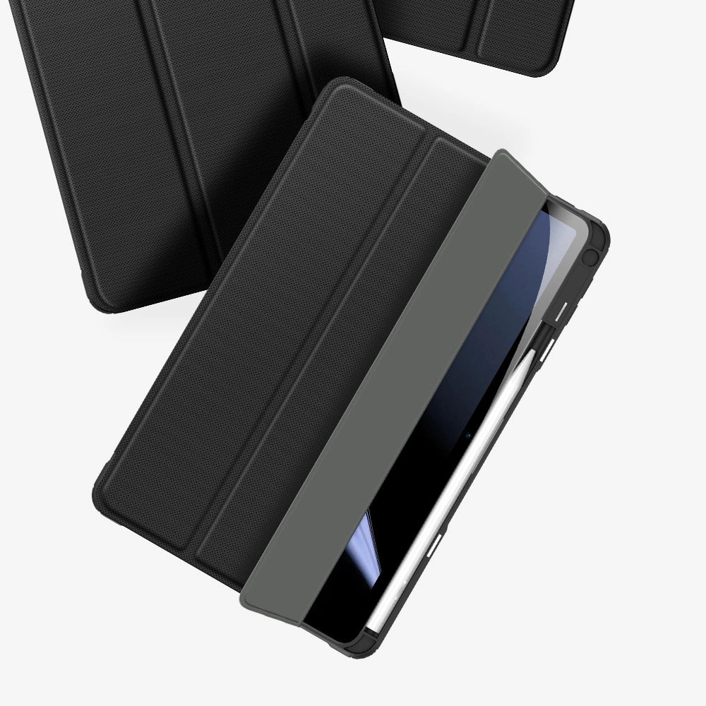 Dux Ducis Toby Armored Flip Smart Case for Oppo Pad with Stylus Holder Black_13