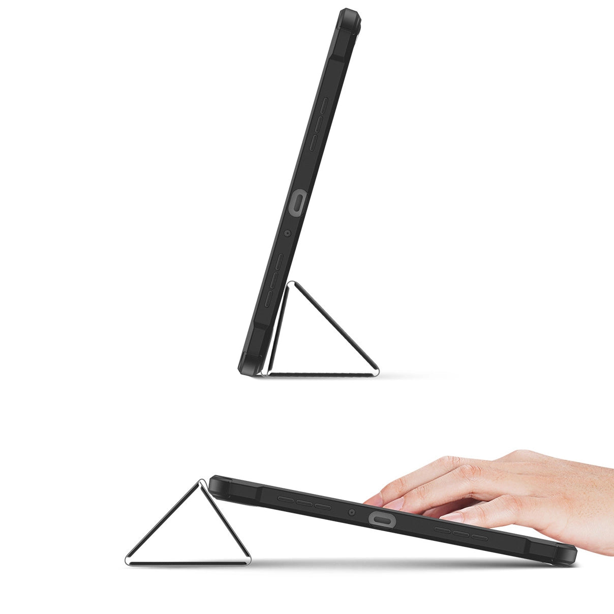 Dux Ducis Toby Armored Flip Smart Case for Oppo Pad with Stylus Holder Black_20