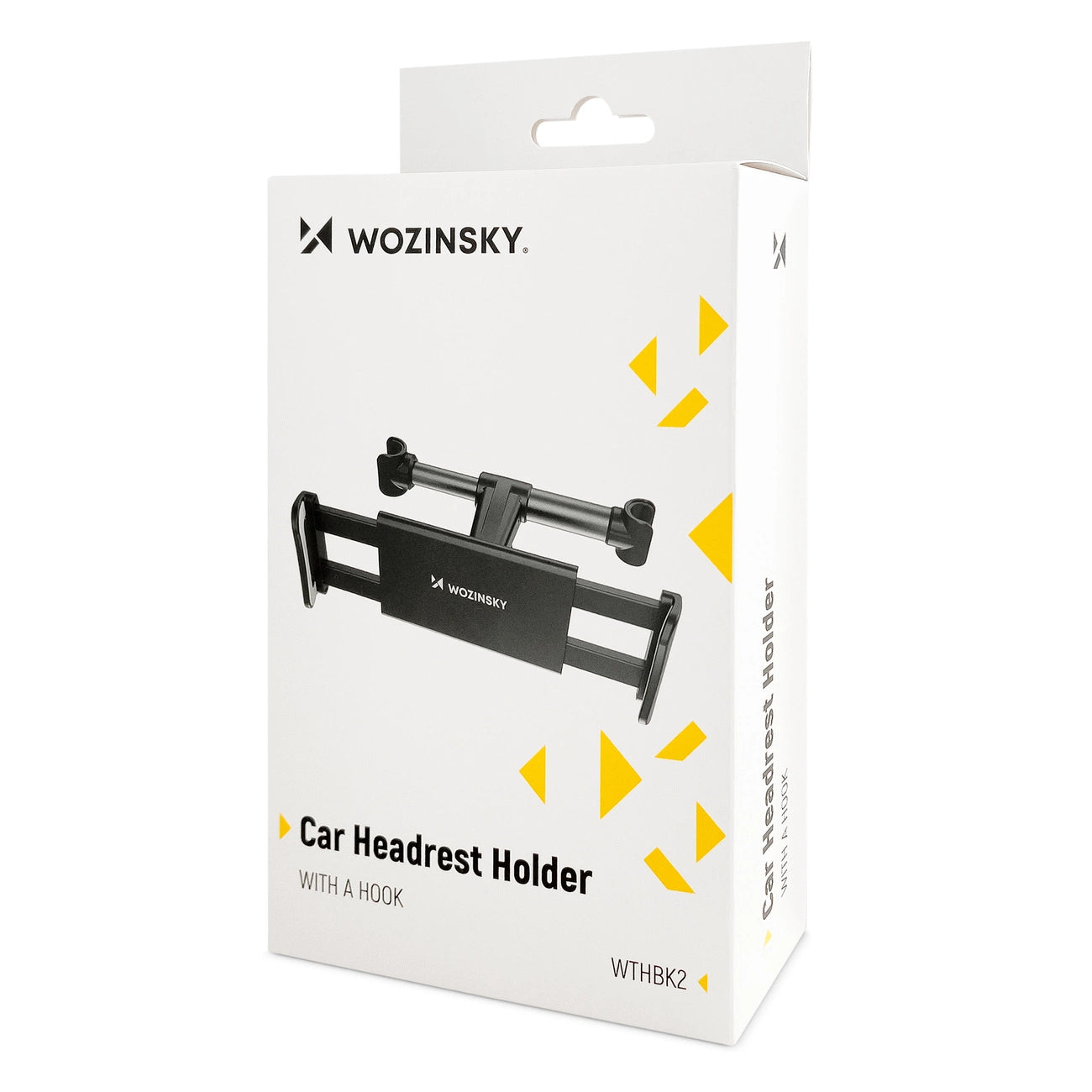 Wozinsky car headrest holder with hanger black (WTHBK2)_4