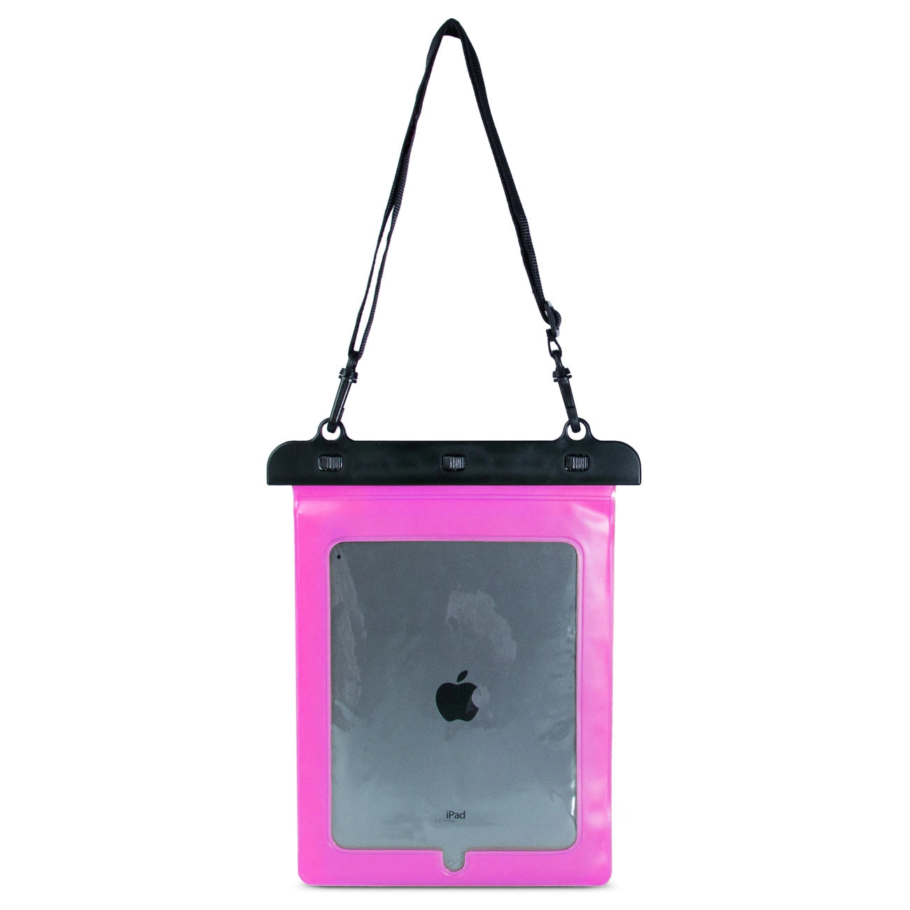 Waterproof PVC tablet case - pink_3
