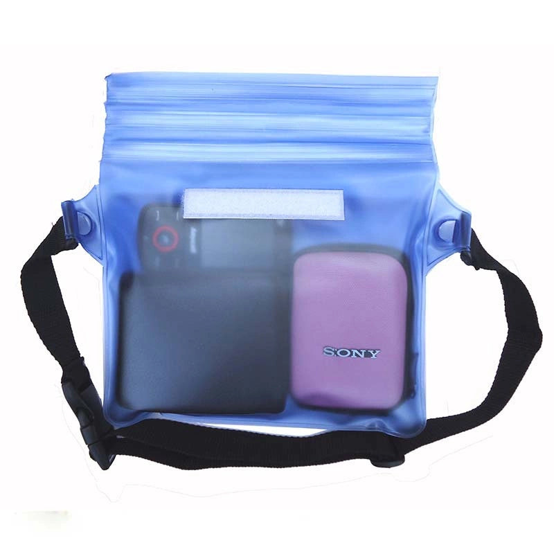 PVC waterproof pouch / waist bag - yellow_5