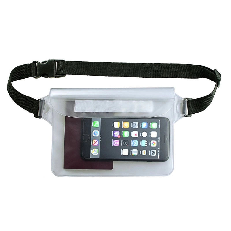 PVC waterproof pouch / waist bag - yellow_6