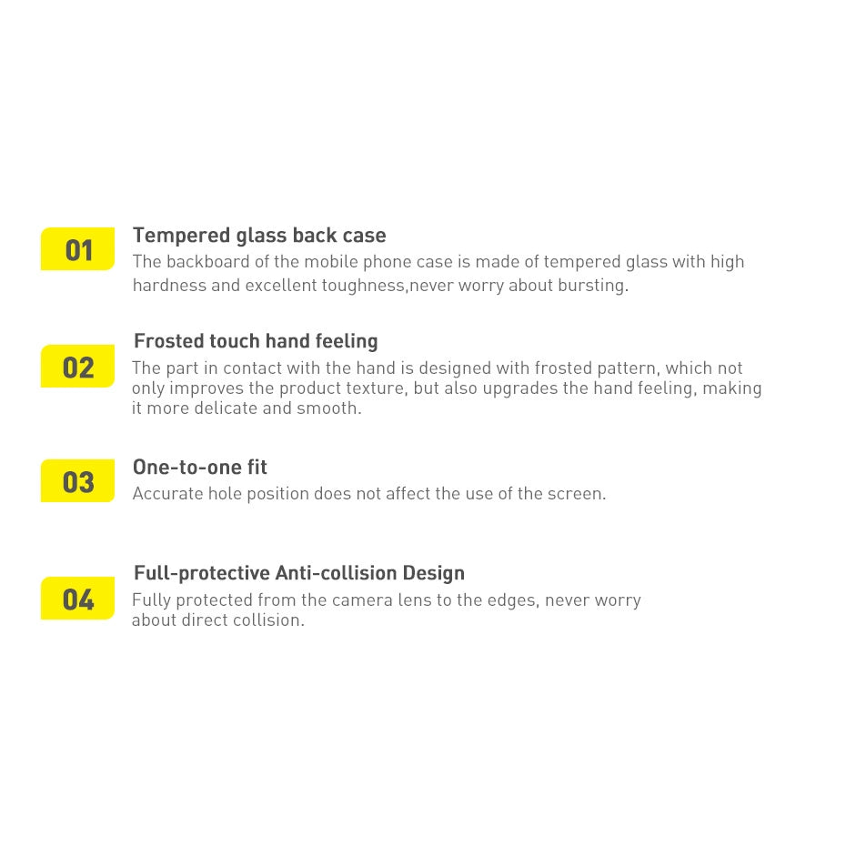 Baseus Frosted Glass Case Cover for iPhone 13 Pro Max Hard Cover with Gel Frame black (ARWS001101)_20