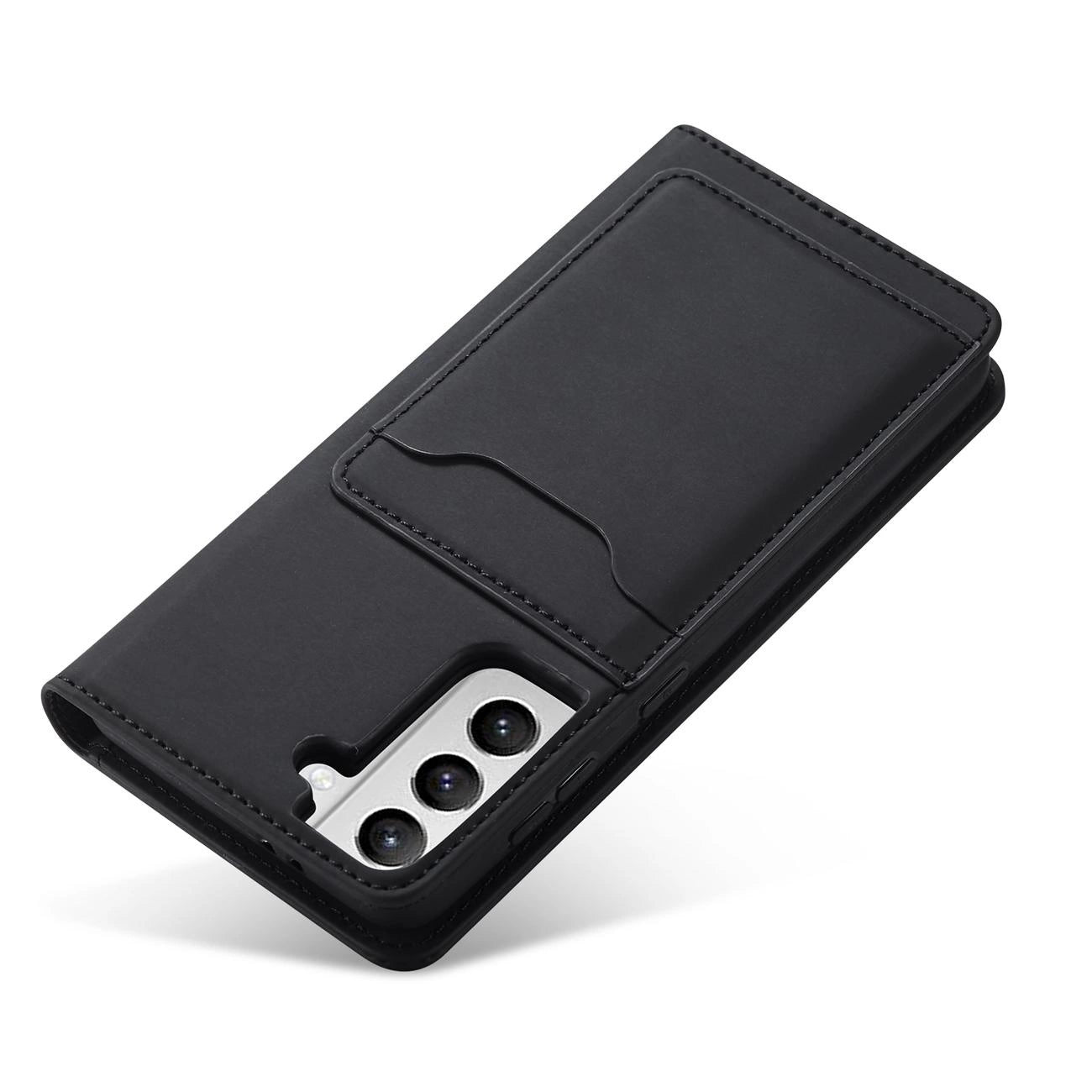 Magnet Card Case for Samsung Galaxy S22 + (S22 Plus) Pouch Wallet Card Holder Black_10