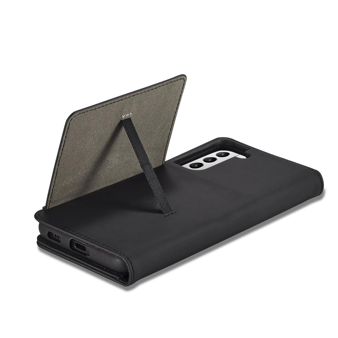 Magnet Card Case for Samsung Galaxy S22 + (S22 Plus) Pouch Wallet Card Holder Black_7