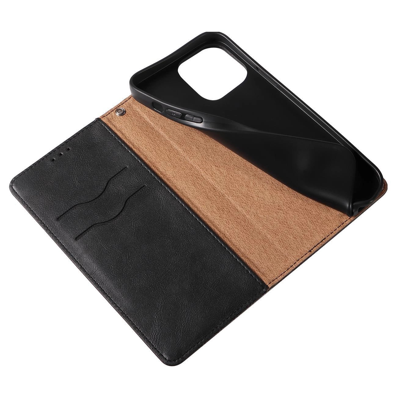 Magnet Strap Case Case for iPhone 13 Pro Pouch Wallet + Mini Lanyard Pendant Black_11