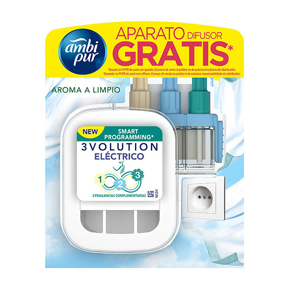 Recarga ambipur 3volution aroma limpo 21ml_0
