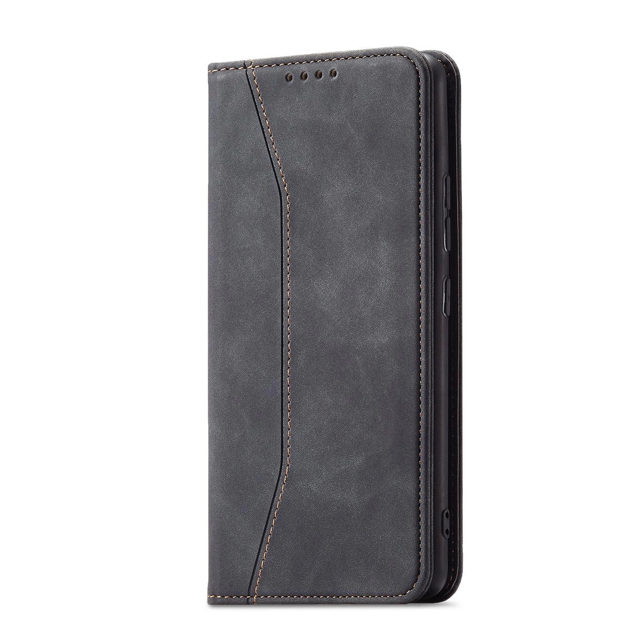 Magnet Fancy Case Case for Samsung Galaxy S22 + (S22 Plus) Pouch Wallet Card Holder Black_1