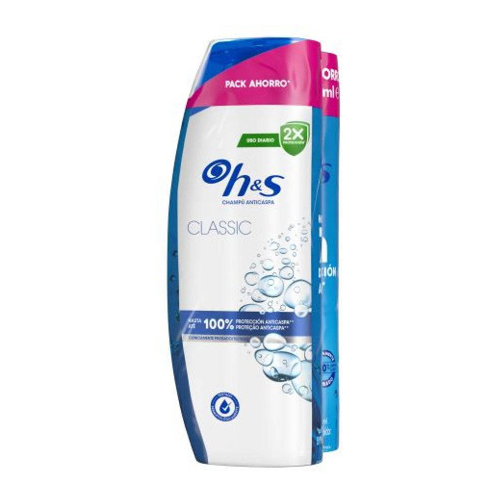 Pack poupança h&s classic champô 2 x 330 ml_0