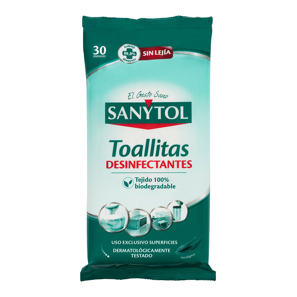 Toalhetes desinfetantes 30 unid_0