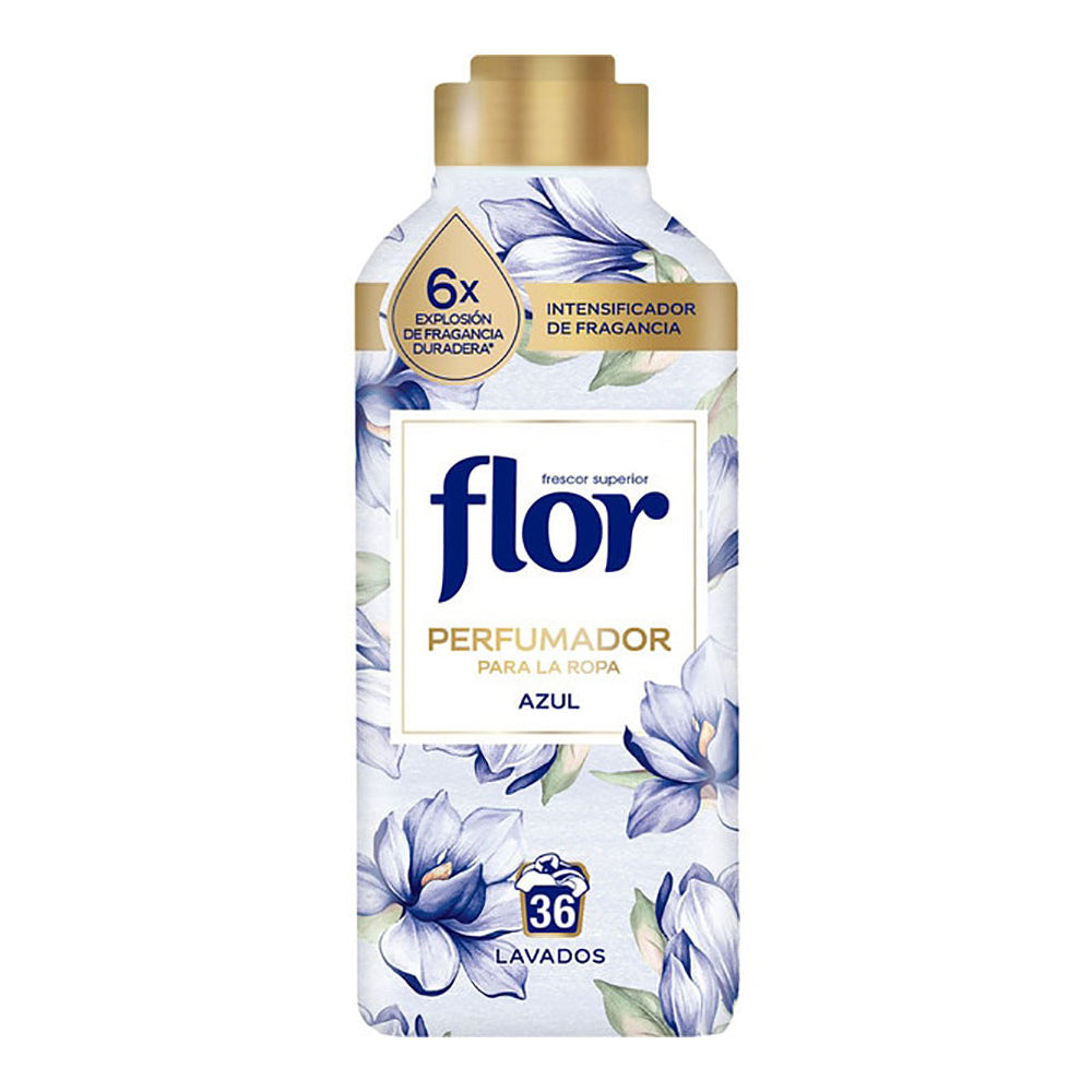 Amaciante fragrância azul 720ml 36 lavagens flor_0