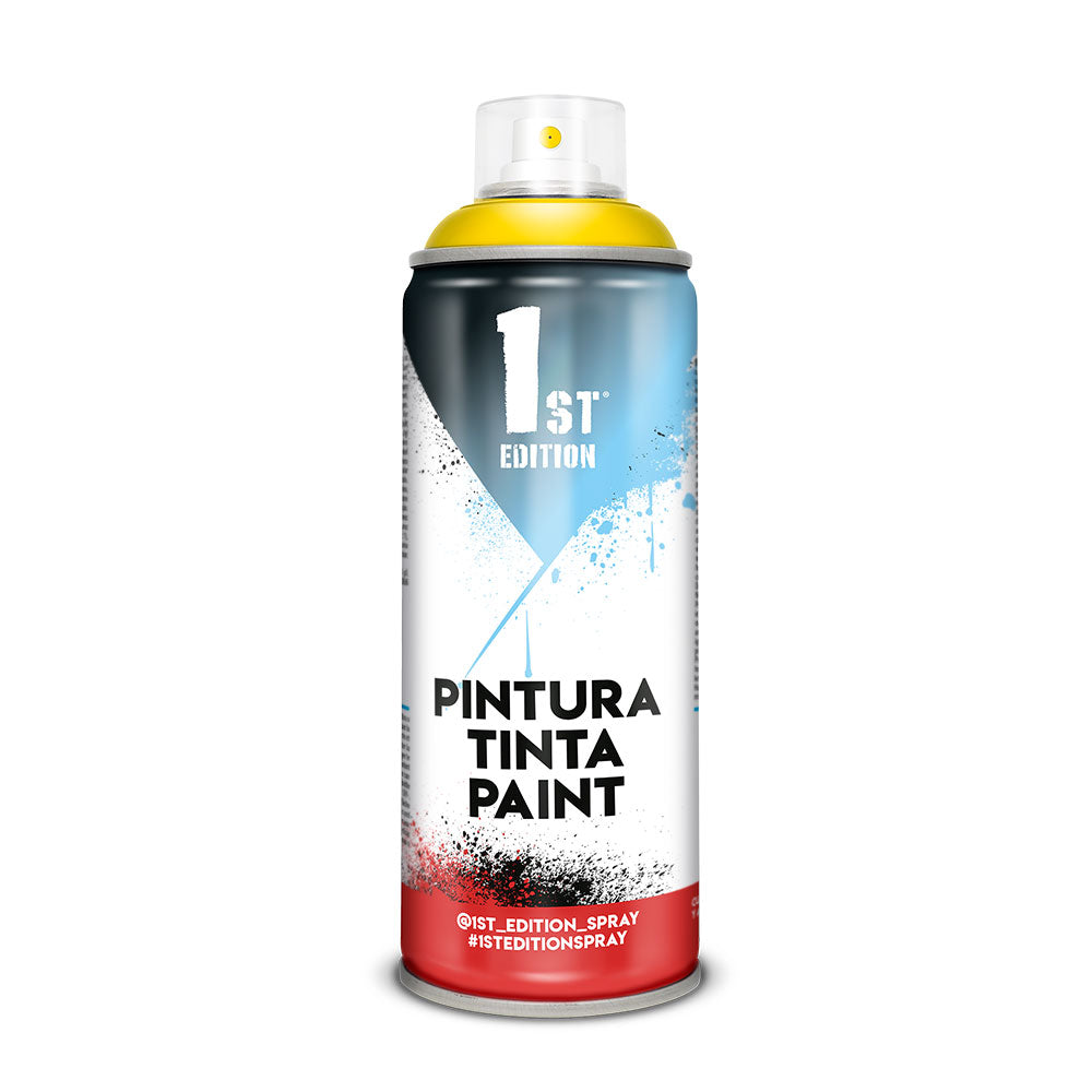 Tinta em spray 1st edition 520cc / 300ml mate amarelo canario ref.643_0