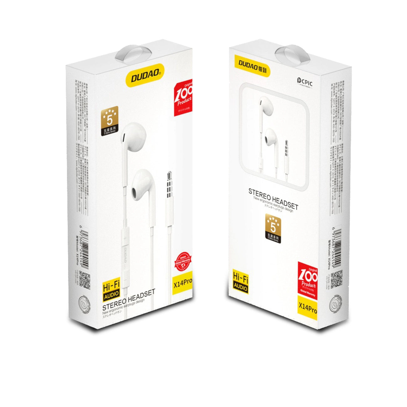 Dudao in-ear headphones with 3.5mm minijack connector white (X14PRO)_4
