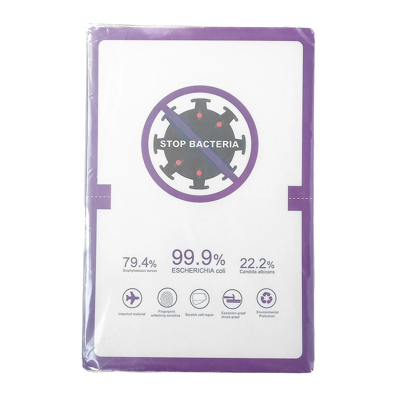 50 pcs. Hydrogel, antibacterial, self-healing foil for cutting with a plotter (18cm x 12cm)_1