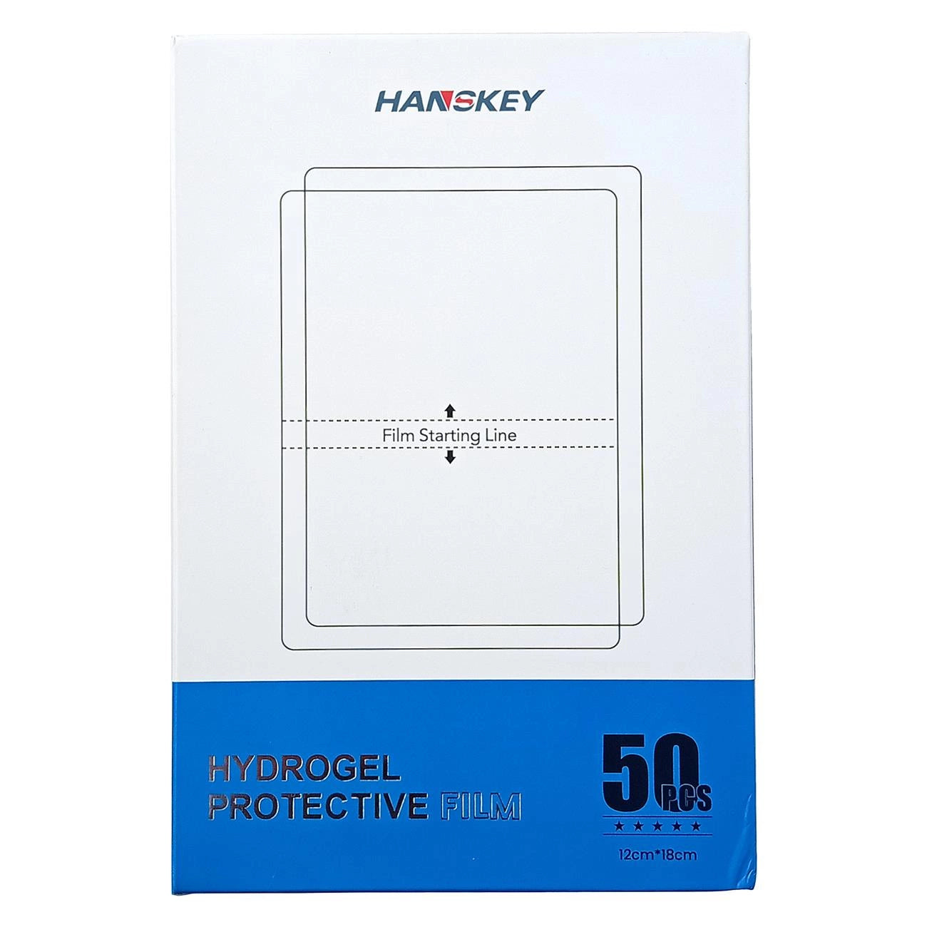 50 pcs. Hydrogel, antibacterial, self-healing foil for cutting with a plotter (18cm x 12cm)_3