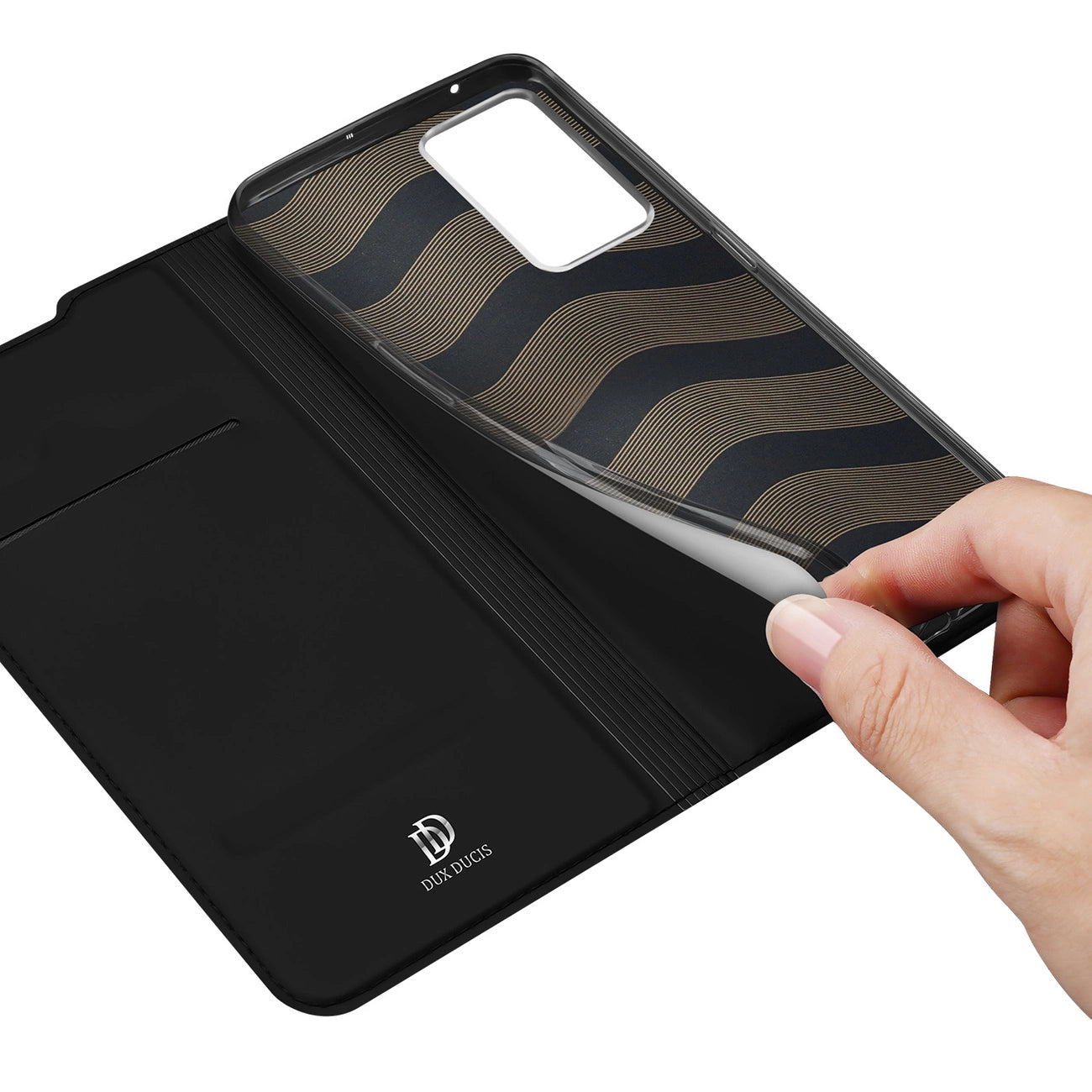 Dux Ducis Skin Pro Holster Case Cover with Flap Realme GT Neo 3 black_5