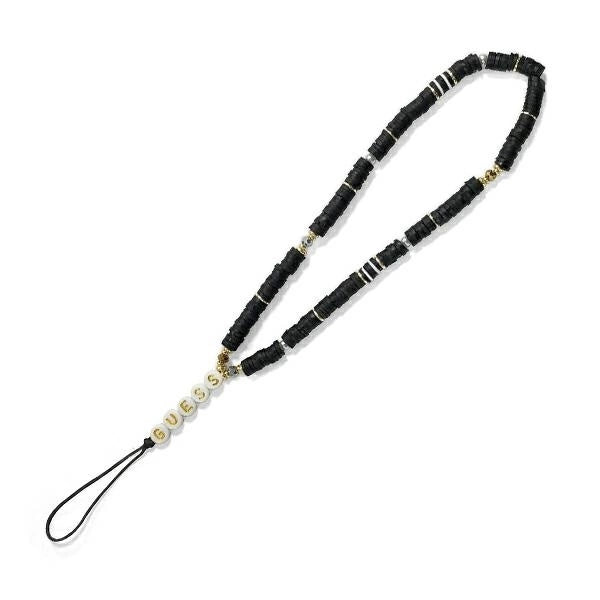 Guess pendant GUSTPEARK Phone Strap black/black Heishi Beads_1