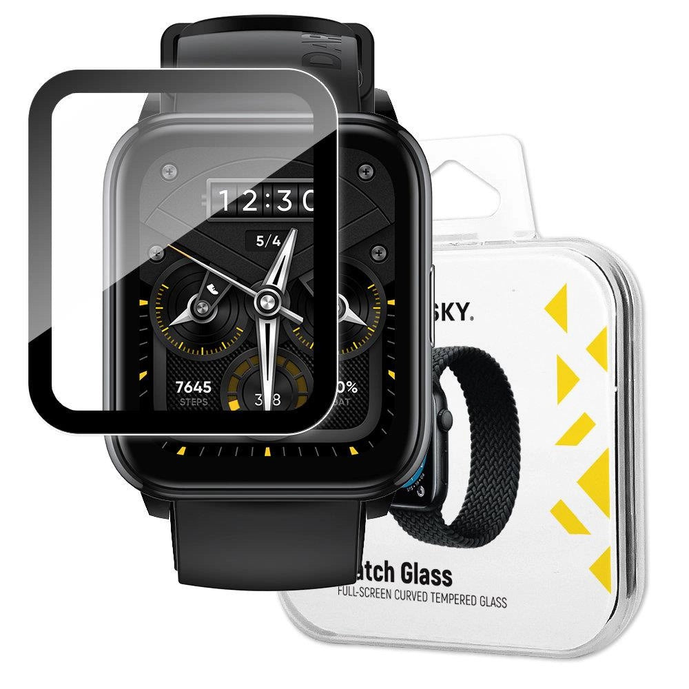 Wozinsky Watch Glass hybrid glass for Realme Watch 2 Pro black_0