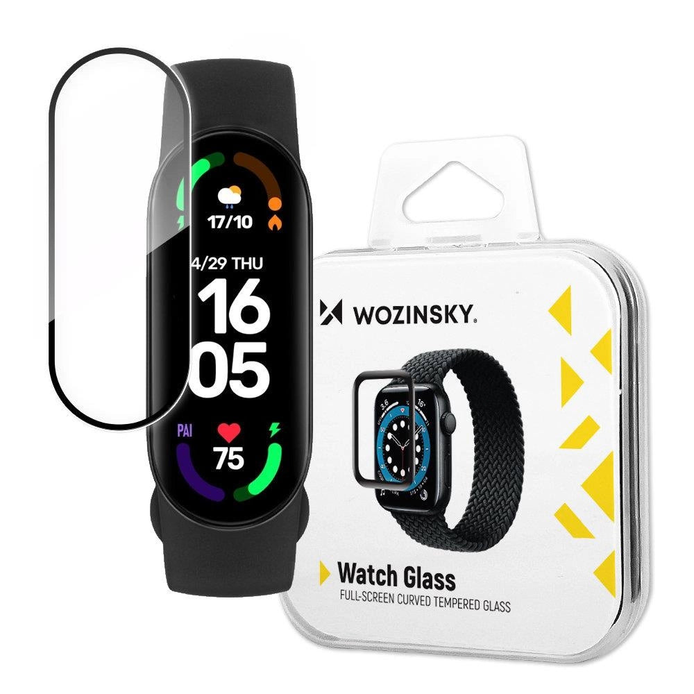 Wozinsky Watch Glass hybrid glass for Xiaomi Mi Band 6 black_0