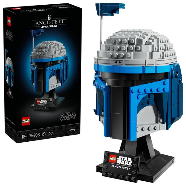 Helm Jango Fett LEGO / Preto / 75408_0