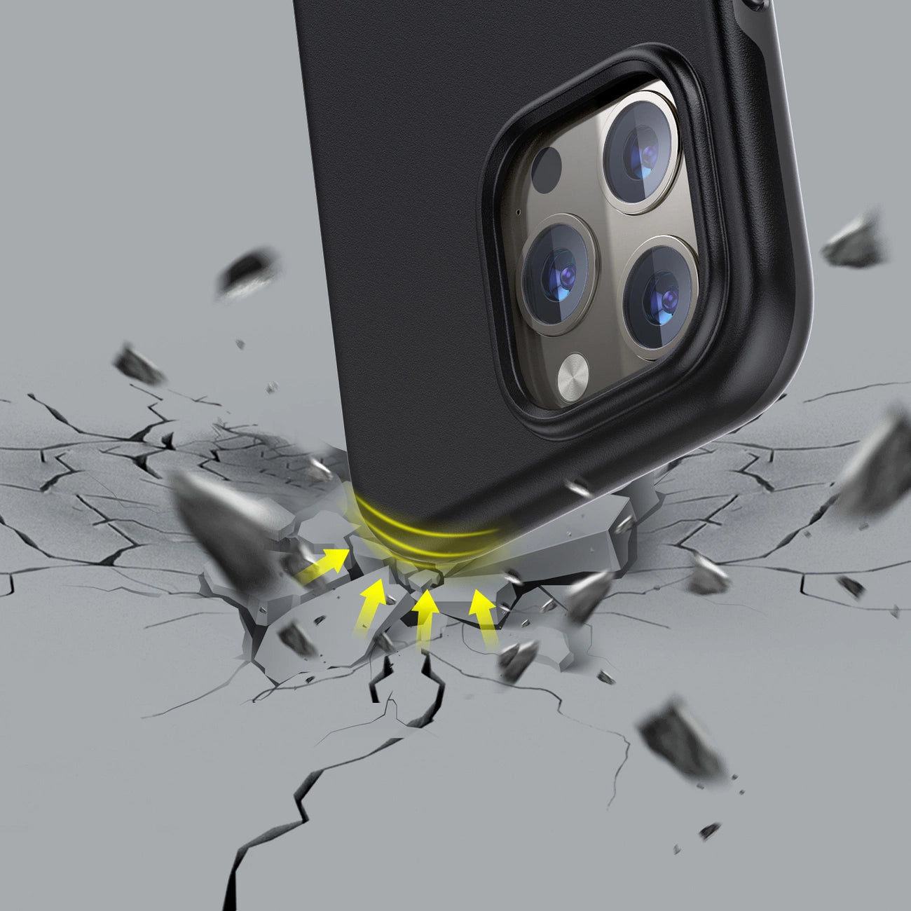 Choetech MFM Anti-drop Case Cover for iPhone 13 Pro Max black (PC0114-MFM-BK)_4