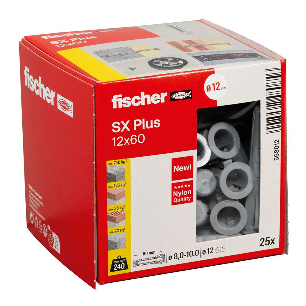 Bucha fischer sx plus 12x60 25uni n12 568012_0