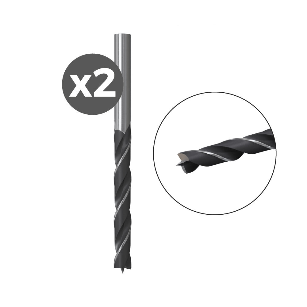 Pack 2 brocas madeira hb 4/2k 530634 fischer_0