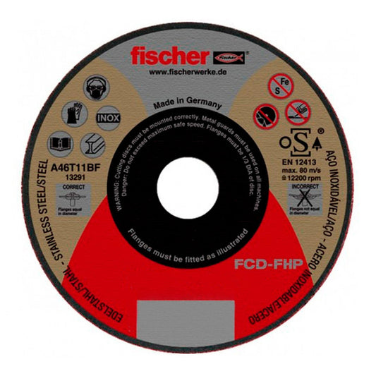 Disco fcd-fhp ø115x1x22,23 inox. 531688 fischer_0