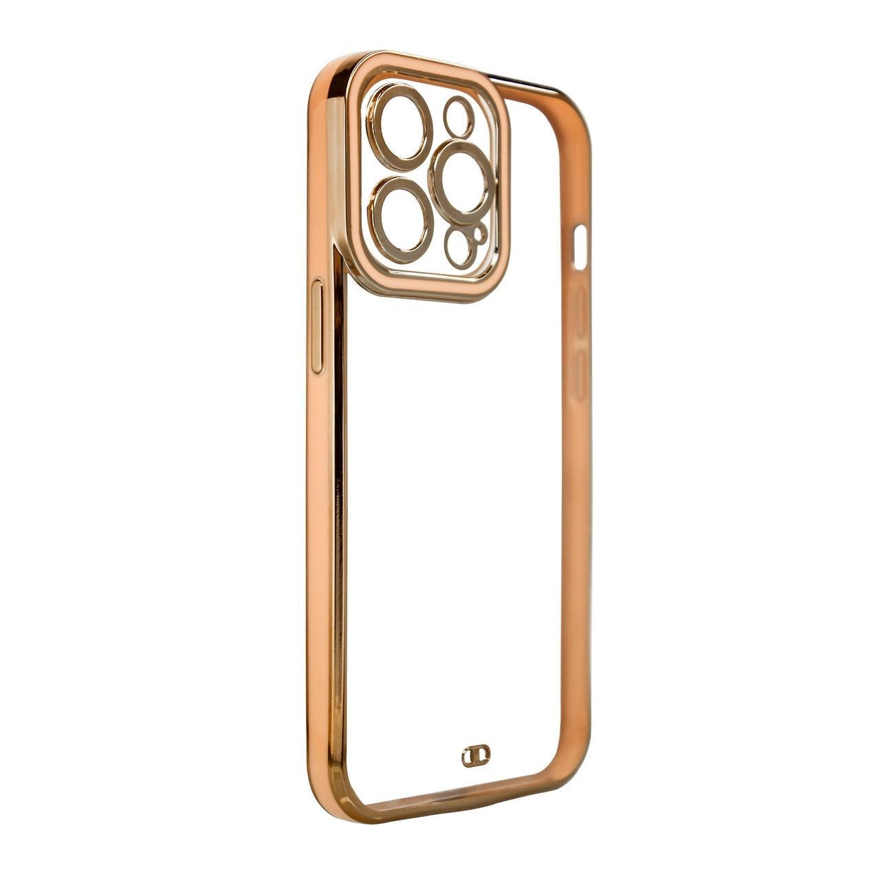 Fashion Case Case for Samsung Galaxy A12 5G Gold Frame Gel Cover Gold_0