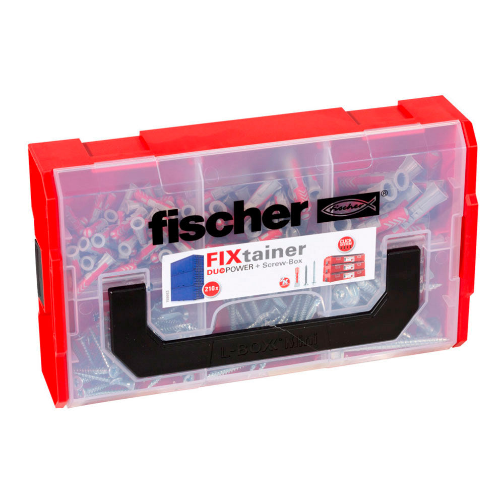 Fixtainer 210 unid. duopower 6/8/10+ parafusos 536162 fischer_0