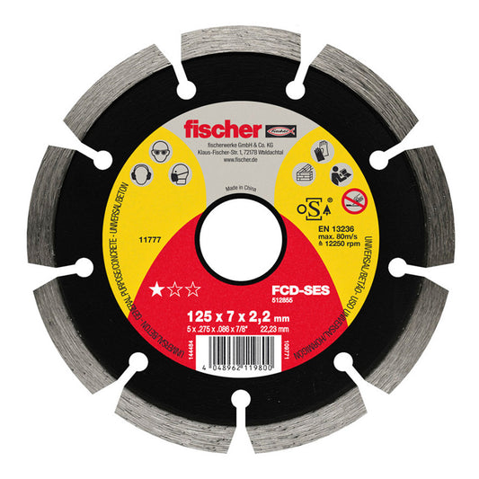 Disco de corte para cimento fcd-ses ø115x2.0x22.23 512853 fischer_0