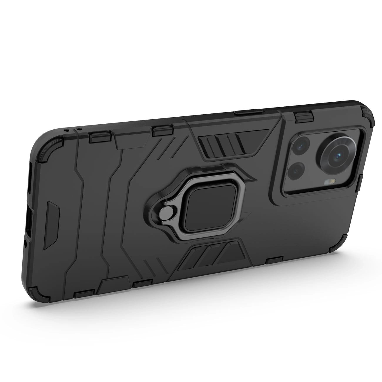 Ring Armor armored hybrid case cover + magnetic holder for OnePlus Ace black_11
