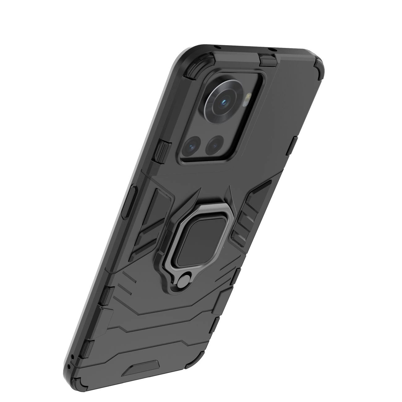 Ring Armor armored hybrid case cover + magnetic holder for OnePlus Ace black_15
