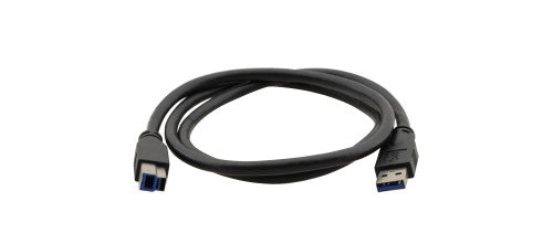 Kramer Electronics 3ft, USB3.0-A - USB3.0-B cable USB 0,9 m 3.2 Gen 1 (3.1 Gen 1) USB A USB B Negro_0