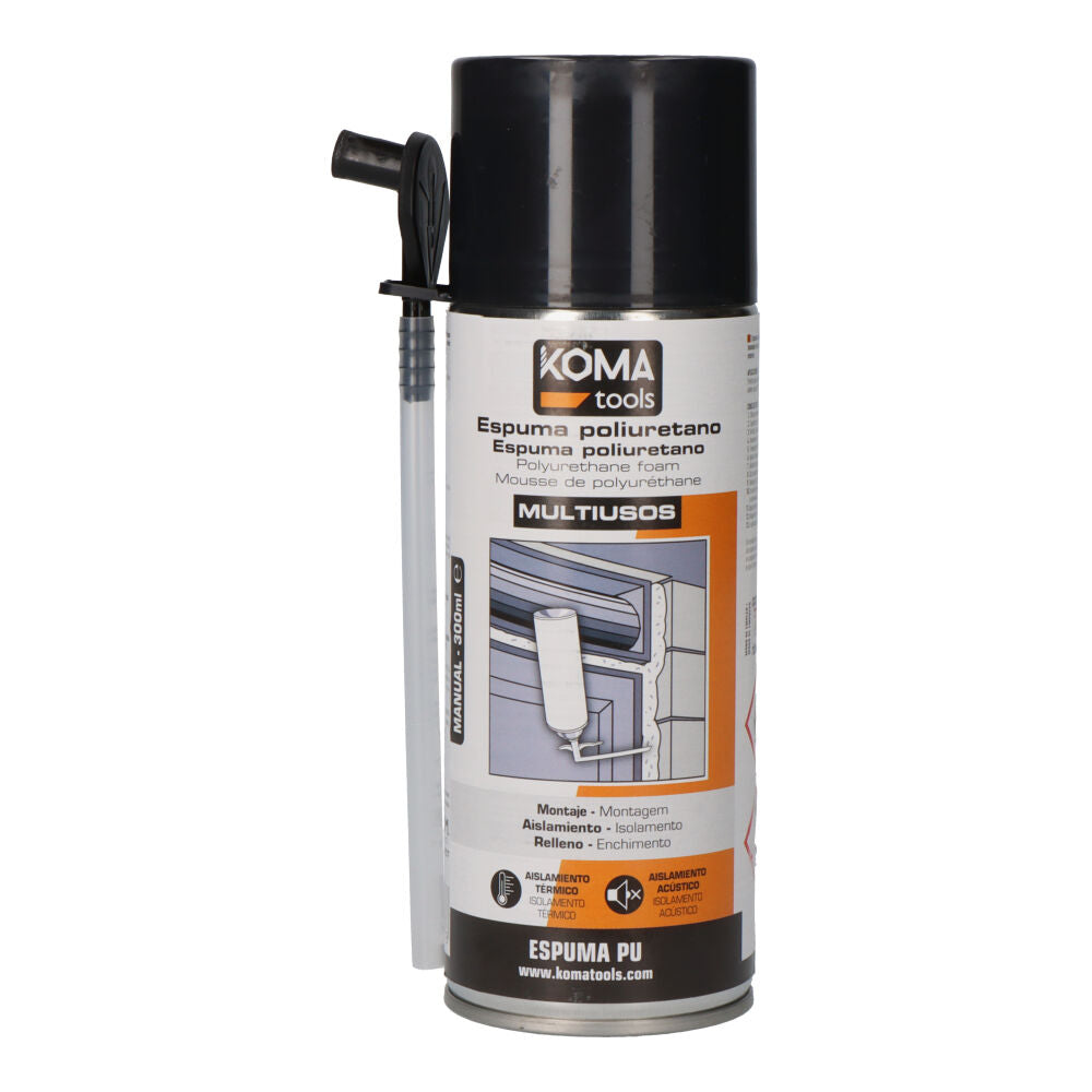 Espuma poliuretano com cânulano 300 ml_0