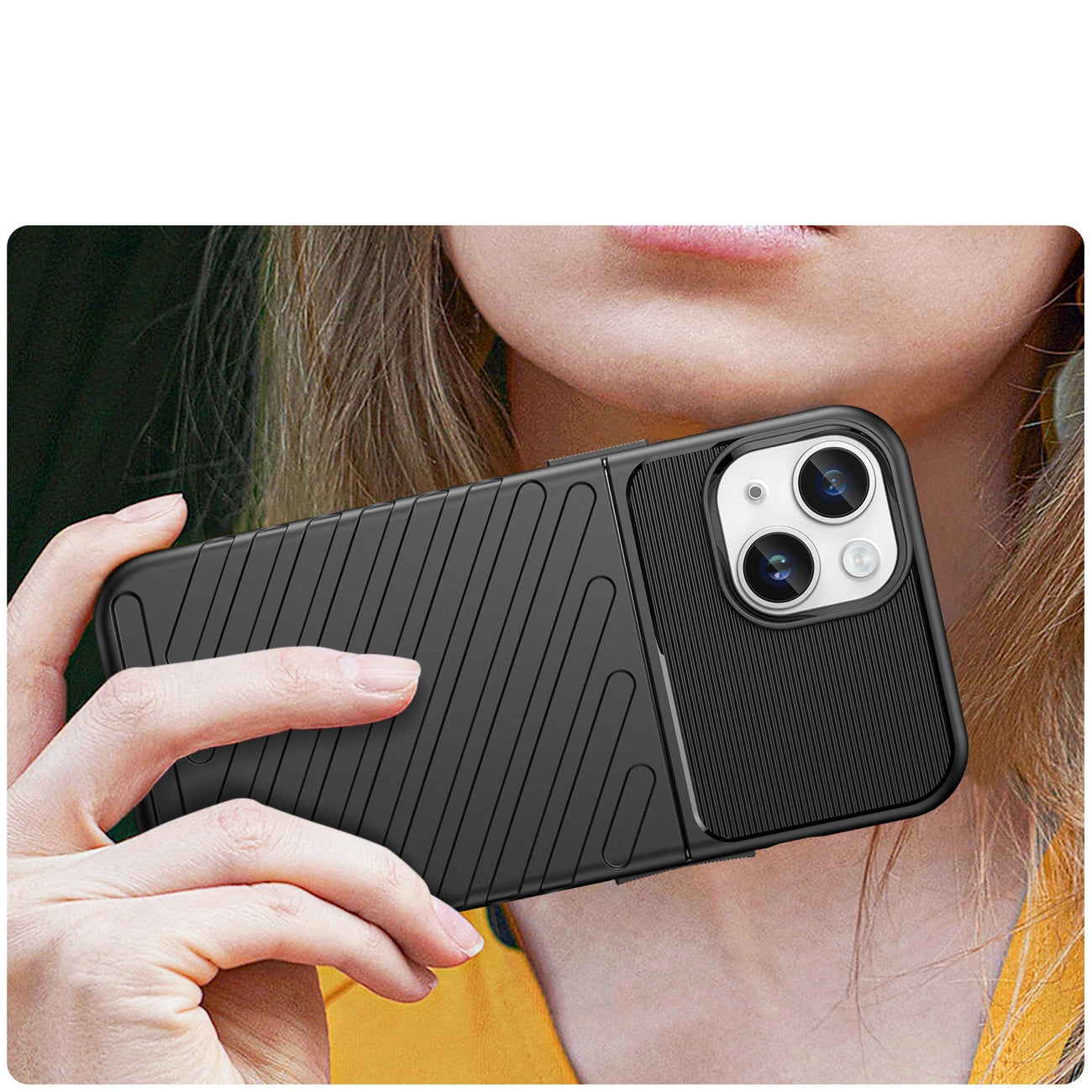 Thunder Case iPhone 14 Plus armored case black_4