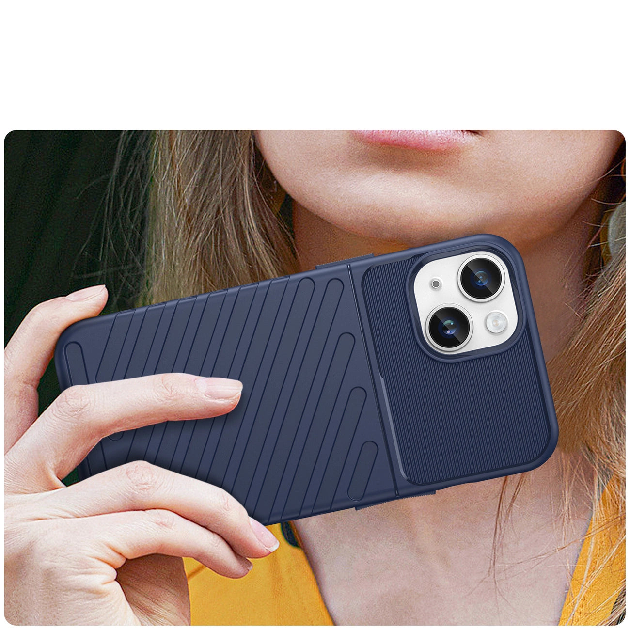 Thunder Case iPhone 14 Plus blue armored case_4