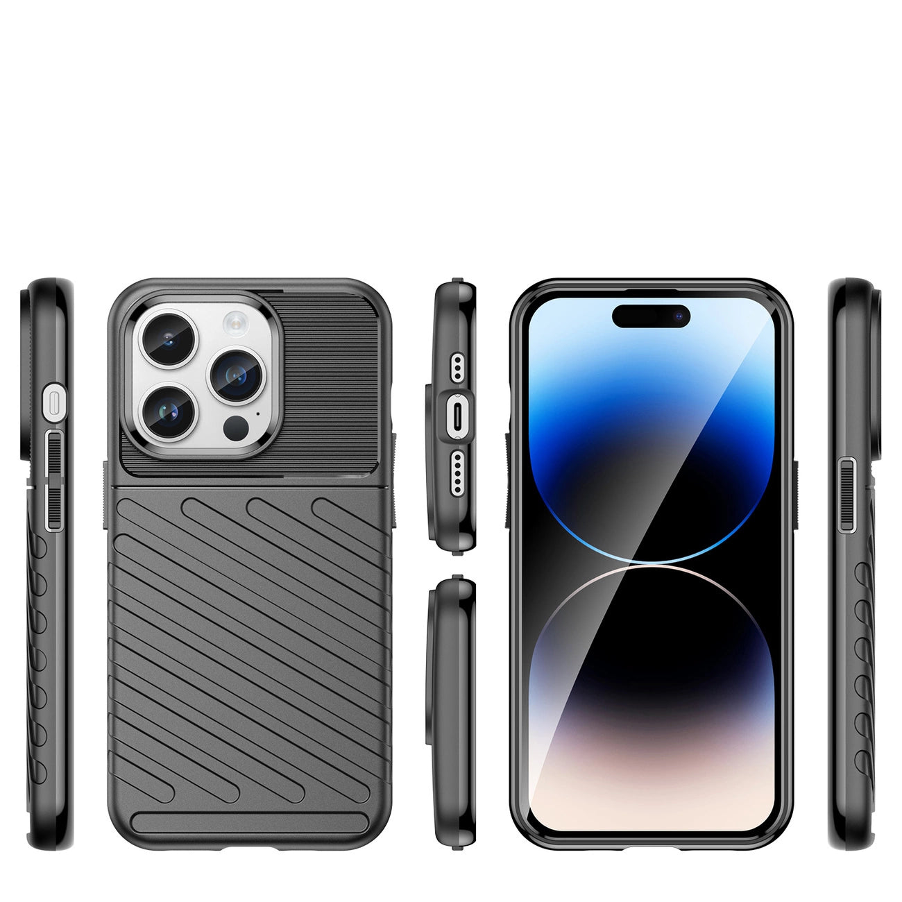 Thunder Case iPhone 14 Pro Max armored case black_1