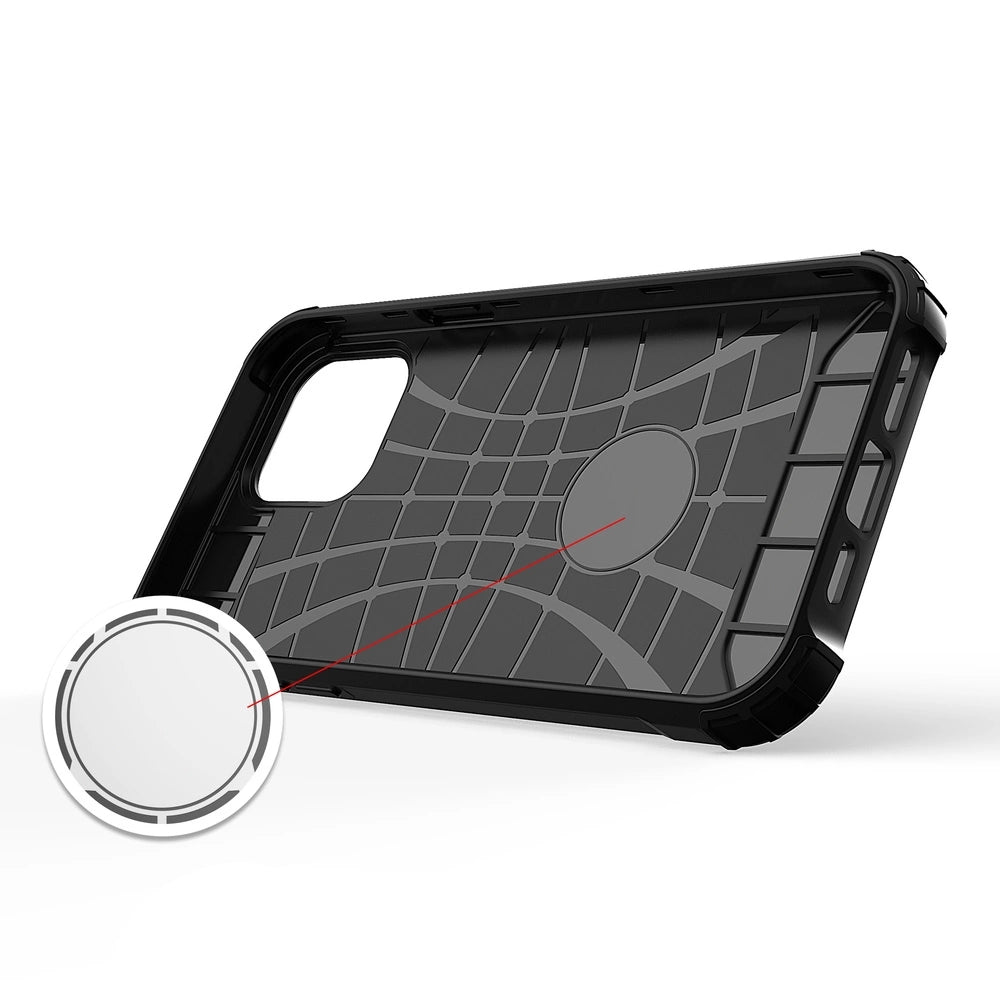 Hybrid Armor case for iPhone 14 Plus armored hybrid cover blue_4