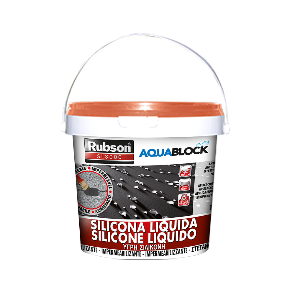 Rubson silicone liquido aquablock 1kg telha 1894877_0