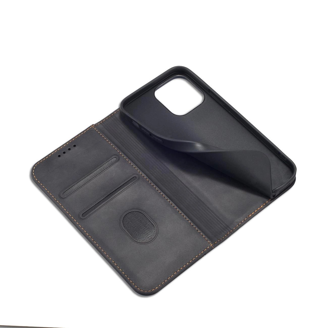 Magnet Fancy Case case for iPhone 14 Pro flip cover wallet stand black_13